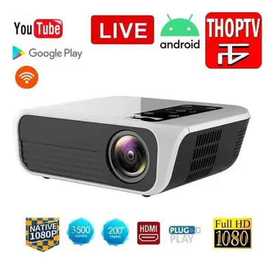 AUN T8 2GB RAM 16GB Full HD LED LCD Projector Android WiFi